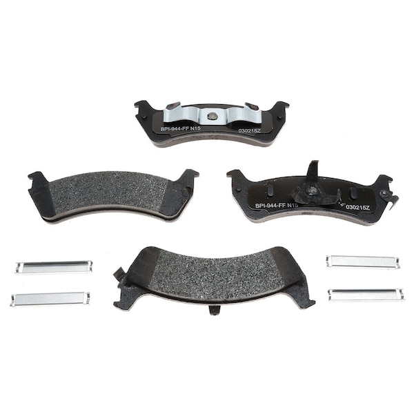R/M Brakes BRAKE PADS OEM OE Replacement Metallic Includes Mounting Hardware MGD667MH - main